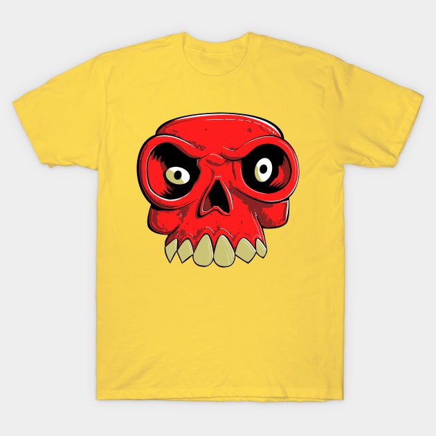 Demon Skull T-Shirt by TipToeTee